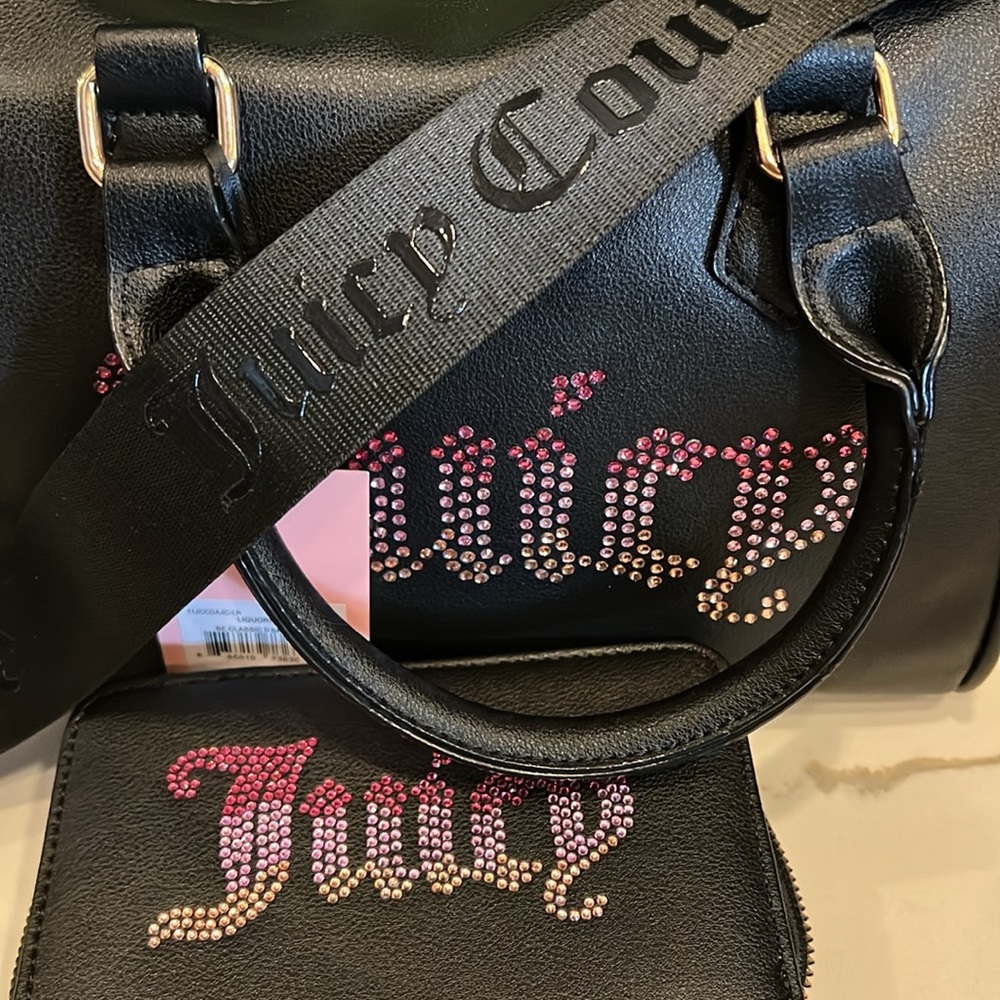 🩷🍒Juicy couture be classic II speedy satchel set - Picture 9 of 11